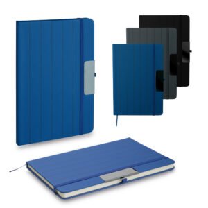 Kit escritório A5 em PU e Caneta Metalica
