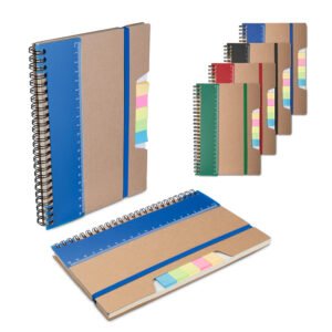 Caderno A5 Capa em Papel Kraft