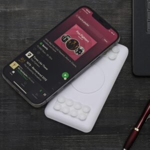 POWER BANK 10.000MAH C/ INDUÇÃO - BRANCO