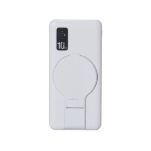 POWER BANK 10.000MAH C/ INDUÇÃO - BRANCO