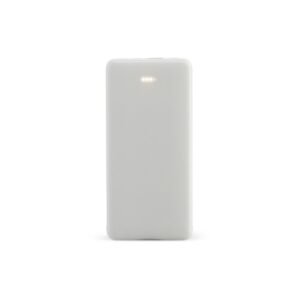 POWER BANK 10.000MAH COM INDICADOR LED - BRANCO