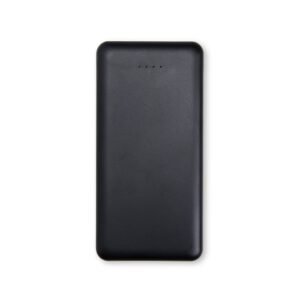 POWER BANK 10.000MAH COM INDICADOR LED - PRETO
