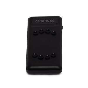 POWER BANK 10.000MAH C/ LANTERNA E MULTISSAÍDAS - PRETO