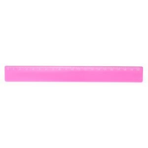 RÉGUA PLÁSTICA 20CM - ROSA