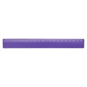 RÉGUA PLÁSTICA 20CM - ROXO