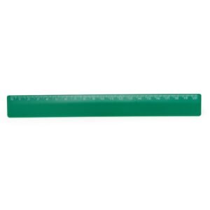 RÉGUA PLÁSTICA 20CM - VERDE