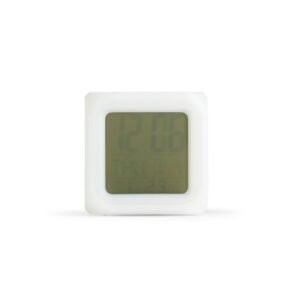 RELÓGIO DIGITAL LED COM DESPERTADOR - BRANCO