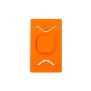 SUPORTE P/ CELULAR PORTA CARTÃO - LARANJA