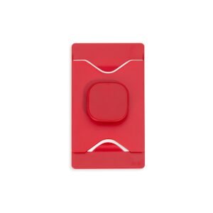SUPORTE P/ CELULAR PORTA CARTÃO - VERMELHO