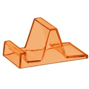 SUPORTE P/ CELULAR EM ACRILICO - LARANJA
