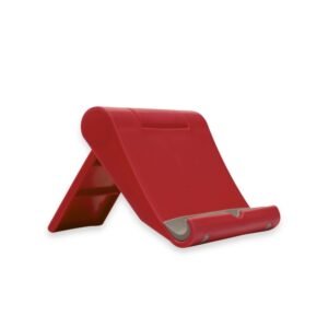 SUPORTE PLASTICO PARA CELULAR - VERMELHO