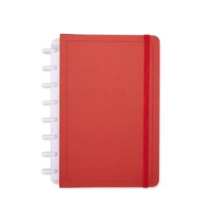 CADERNO DE DISCO - VERMELHO