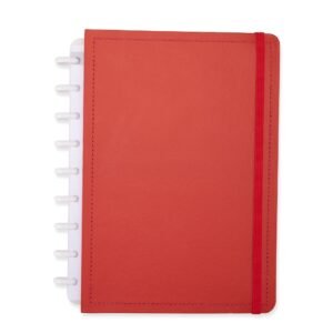 CADERNO DE DISCO - VERMELHO