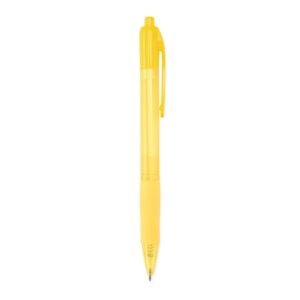 CANETA PLÁSTICA - AMARELO