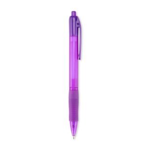CANETA PLÁSTICA - ROXO