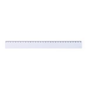 RÉGUA PLÁSTICA 30CM - BRANCO