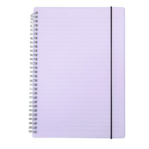 CADERNO B5 PLÁSTICO - ROXO