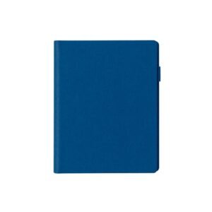 CADERNO FICHÁRIO PU - AZUL