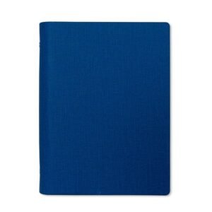CADERNO FICHÁRIO PU - AZUL