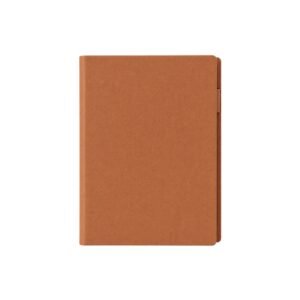 CADERNO FICHÁRIO PU - MARROM
