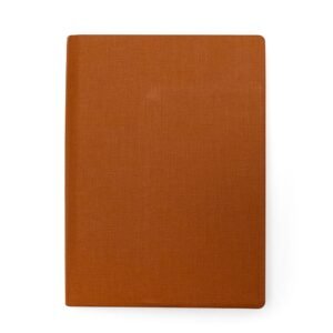 CADERNO FICHÁRIO PU - MARROM