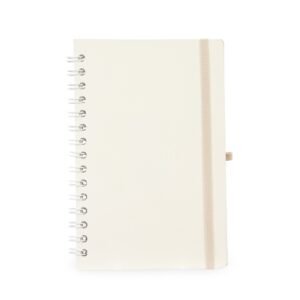 CADERNO PERCALUX COM PAUTA - BRANCO