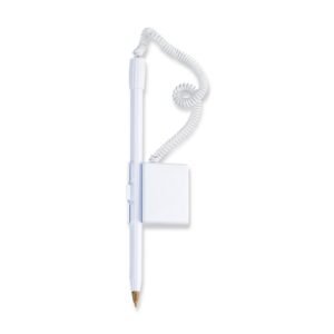 CANETA BALCÃO PLÁSTICA - BRANCO