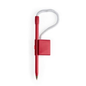 CANETA BALCÃO PLÁSTICA - VERMELHO