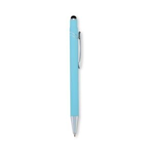 CANETA METAL TOUCH - AZUL