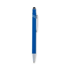 CANETA METAL TOUCH - AZUL