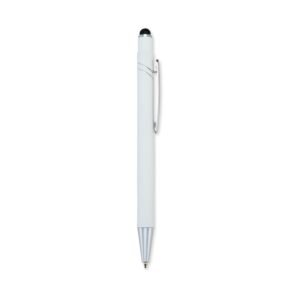 CANETA METAL TOUCH - BRANCO