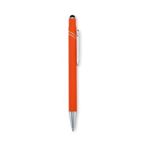 CANETA METAL TOUCH - LARANJA