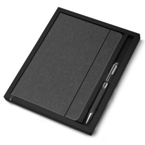 KIT CADERNO RECICLÁVEL - PRETO