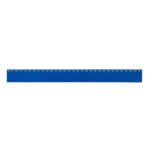 RÉGUA PLÁSTICA 30CM - AZUL