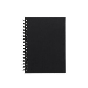 CADERNO EMBORRACHADO - PRETO