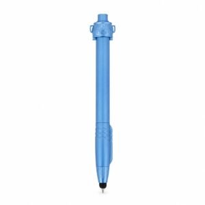 CANETA PLÁSTICA ANTIESTRESSE TOUCH - AZUL