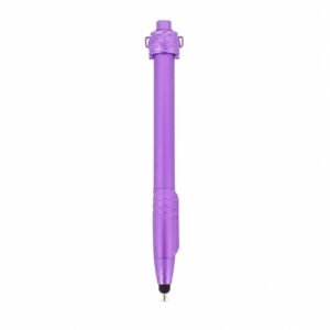 CANETA PLÁSTICA ANTIESTRESSE TOUCH - ROXO
