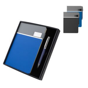 Kit Escritório Caderno A5 com capa dura em PU