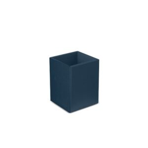 PORTA-CANETA COM AUTOADESIVOS - AZUL