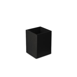 PORTA-CANETA COM AUTOADESIVOS - PRETO
